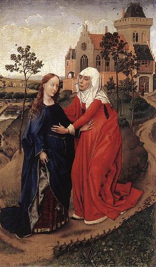 Rogier van der Weyden Visitation Germany oil painting art
